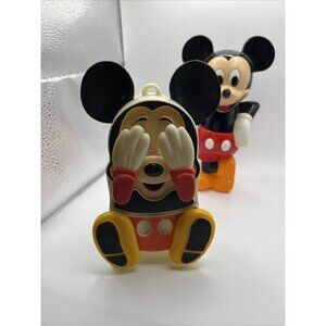 Vintage 1986 Superior Toy Disney Mickey Mouse Gumball Bank Plastic Part&CRIB TOY